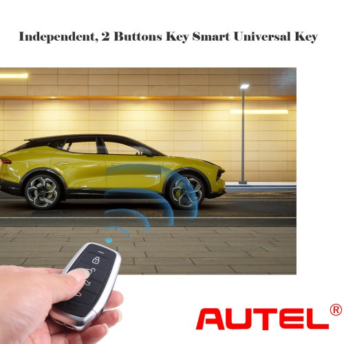 AUTEL IKEYAT004CL AUTEL  Independent 4 Buttons Smart Universal Key