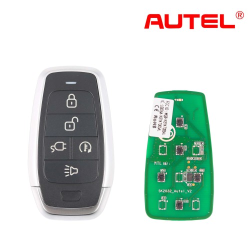 AUTEL IKEYAT005DL AUTEL  Independent 5 Buttons Smart Universal Key