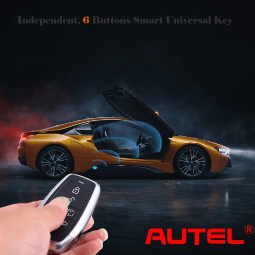 AUTEL IKEYAT006BL AUTEL  Independent 6 Buttons Smart Universal Key