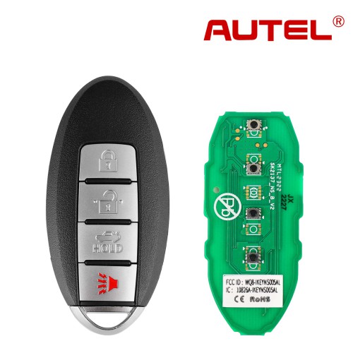 AUTEL IKEYNS004AL Nissan 4 Buttons Smart Universal Key