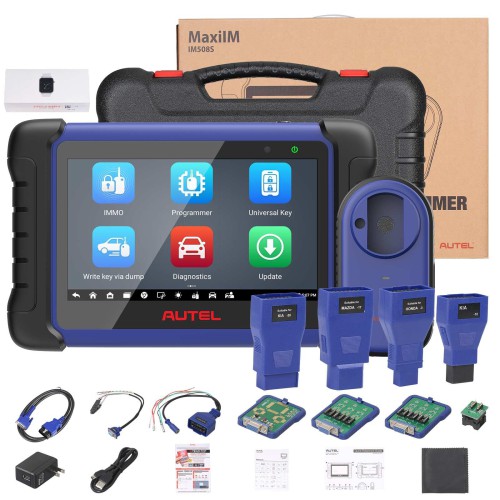 2024 Autel MaxiIM IM508S Professional IMMO&Key Fob Programming Tool with XP200 Programmer Full Bidirectional Scan Tool with 38+ Service Functions