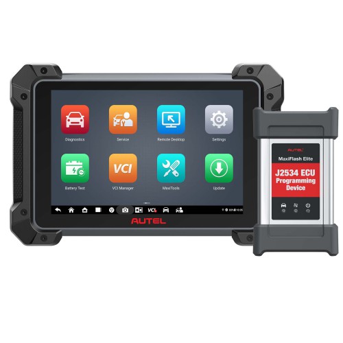 2024 Autel MaxiCOM MK908 PRO II Automotive Diagnostic Tablet Support J2534 Programming, ECU Coding, Active Test, 38+ Services for 150 Brands