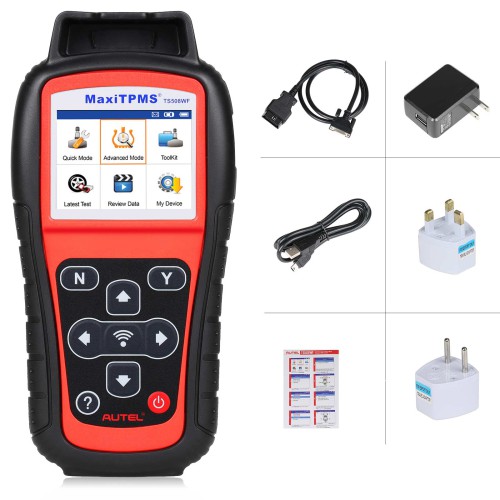 Autel MaxiTPMS TS508WF TPMS Relearn Tool Activate/Relearn All Sensors, Program MX-Sensors (315/433MHz), TPMS Reset/Diagnosis Upgrade of TS508, TS501