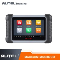 Autel MaxiCOM MK808Z-BT Car Diagnostic Scan Tool, Active Tests & Bi-Directional Control Scanner, 28+ Services, Wireless Diagnosis Same as MK808BT Pro