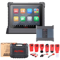 2024 Autel MaxiSys Ultra MSUltra Top Topolgy Diagnostic Tool 5 in 1 VCMI Plus Autel MaxiSys MSOBD2KIT Non-OBDII Adapters Kit