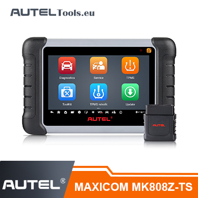 Autel MaxiCOM MK808Z-TS MK808S-TS Advance TPMS Relearn Tool Support Bi-Directional Control 28+ Service Functions Upgraded of MK808BT/MK808TS