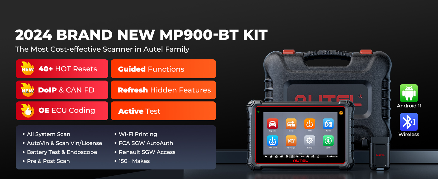 autel maxipro mp900-bt kit