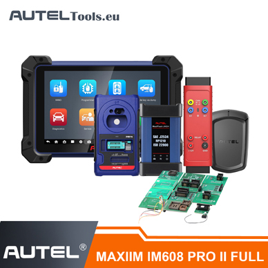 Full Package Autel MaxiIM IM608 II IM608 Pro II Plus IMKPA Accessories with Free G-Box3 and APB112 Support All Key Lost