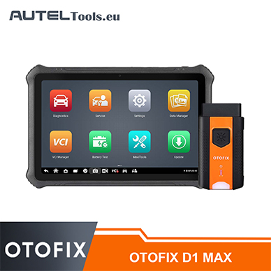 OTOFIX D1 Max Automotive Diagnostic Scan Tool, Bi-Directional Scanner, ECU Coding, 40+ Services, Full System Diagnostics, Key Programming, DoIP & CAN